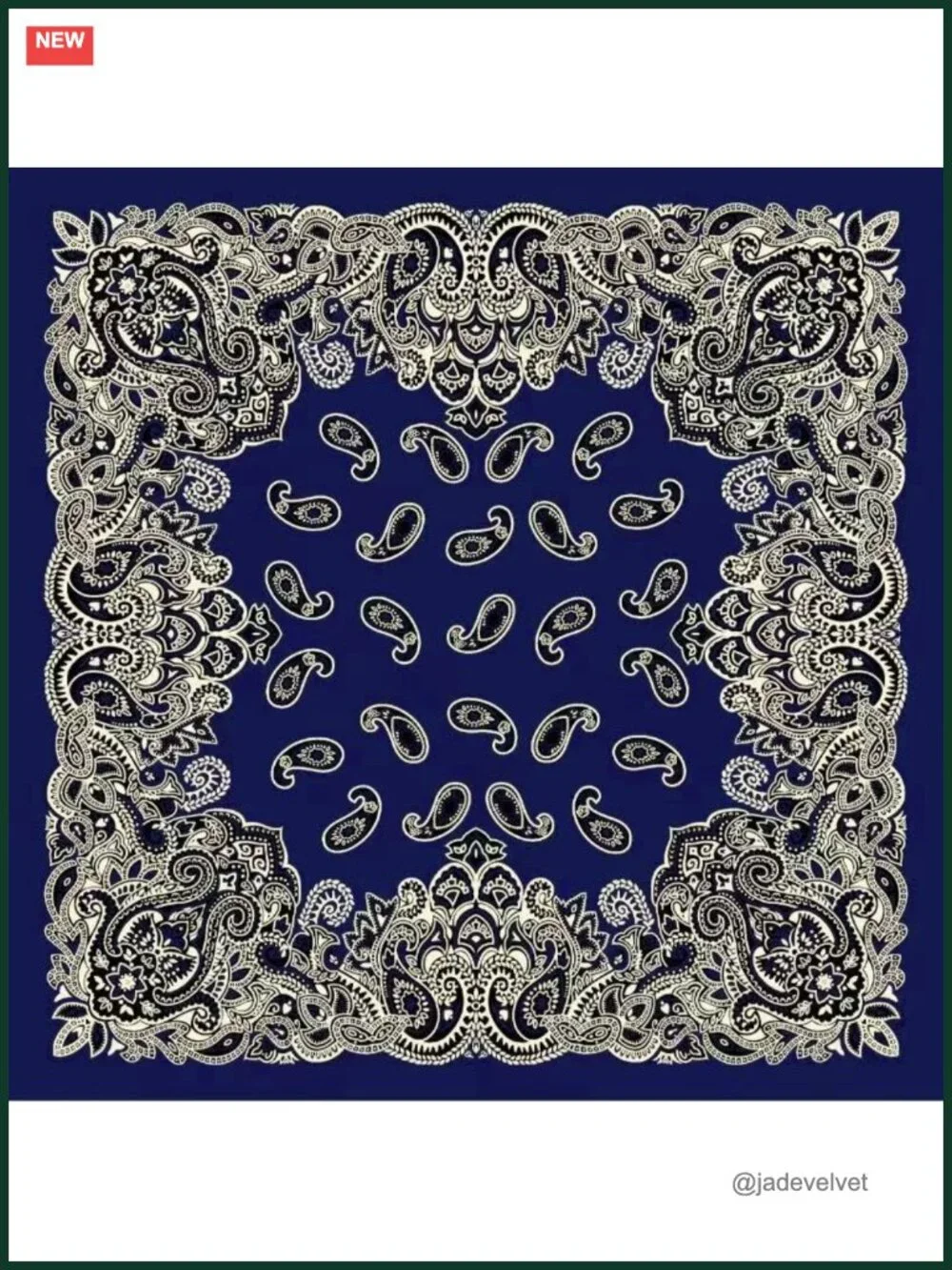 Women's Square Satin Hair Scarf Silk Feel, 35x35in, Multi-Use